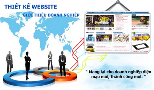 Thiết kế website thông tin doanh nghiệp 