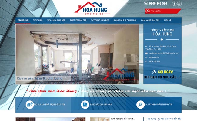 Website xây dựng 005 